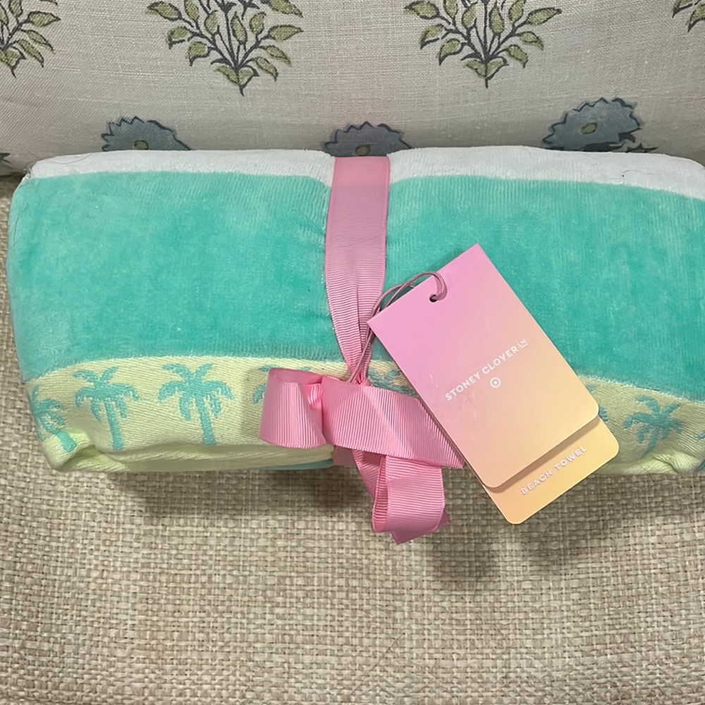 Stoney Clover Beach Towel